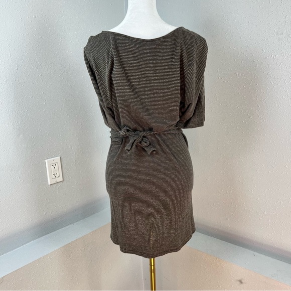J. Jill Pure Jill Collection Linen Brown Wrap Tie Top Women’s Size Large - Picture 4 of 10
